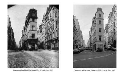 Maison où habitait André Chénier en 1793, 97 rue de Cléry, 1907/1997 Maison où habitait André Chénier en 1793, 97 rue de Cléry, 1907/1997